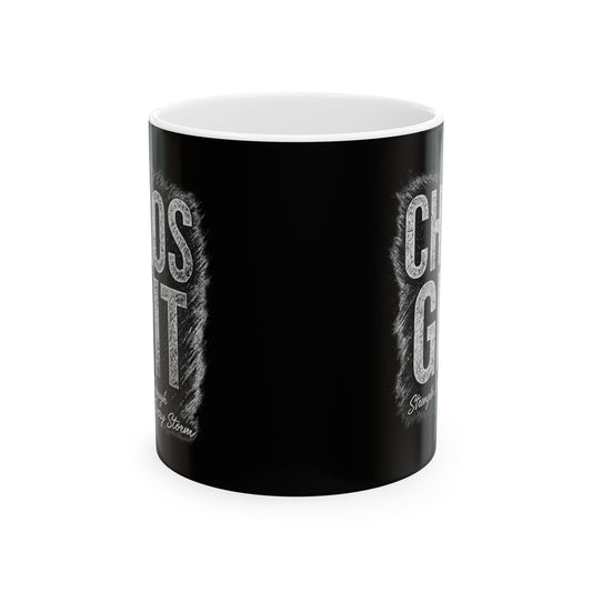 Chaotic Gift Ceramic Mug – Funny Coffee Cup for Home Office, Birthdays, Holidays & More