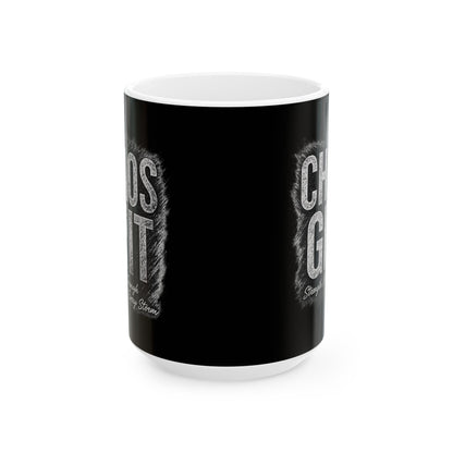 Chaotic Gift Ceramic Mug – Funny Coffee Cup for Home Office, Birthdays, Holidays & More
